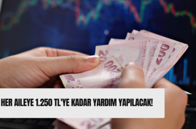 Yıl Sonuna Kadar Kimliği İle Başvuran Her Aileye: 1.250 TL’ye Kadar Yardım Yapılacak!